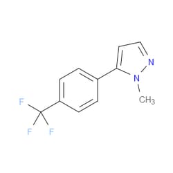 Aobchem&nbsp;1-Methyl-5-(4-(trifluoromethyl)phenyl)-1H-pyrazole | ≥97% | CAS 1356997-25-5 | C11H9F3N2 | 250mg