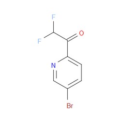 Aobchem&nbsp;1-(5-Bromopyridin-2-yl)-2 2-difluoroethanone | ≥97% | CAS 1022155-02-7 | C7H4BrF2NO | 250mg