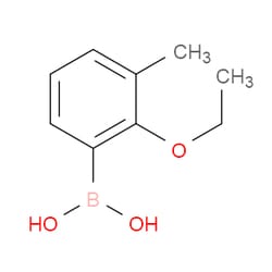 Aobchem&nbsp;(2-Ethoxy-3-methylphenyl)boronic acid | ≥97% | CAS 1704064-20-9 | C9H13BO3 | 1g