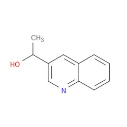 Aobchem&nbsp;1-(Quinolin-3-yl)ethanol | ≥95% | CAS 67752-30-1 | C11H11NO | 250mg