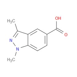 Aobchem&nbsp;1 3-Dimethyl-1H-indazole-5-carboxylic acid | ≥95% | CAS 1505140-03-3 | C10H10N2O2 | 250mg