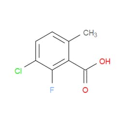Aobchem&nbsp;3-Chloro-2-fluoro-6-methylbenzoic acid | ≥97% | CAS 1427382-13-5 | C8H6ClFO2 | 1g