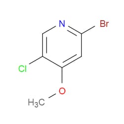 Aobchem&nbsp;Pyridine  2-bromo-5-chloro-4-methoxy- | ≥97% | CAS 1211520-39-6 | C6H5BrClNO | 1g