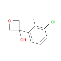Aobchem&nbsp;3-(3-Chloro-2-fluorophenyl)-3-oxetanol | ≥97% | CAS 2583023-51-0 | C9H8ClFO2 | 1g