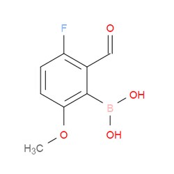 Aobchem&nbsp;3-Fluoro-2-formyl-6-methoxyphenylboronic acid | ≥95% | CAS 1451392-14-5 | C8H8BFO4 | 250mg