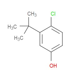 Aobchem&nbsp;3-(Tert-butyl)-4-chlorophenol | ≥95% | CAS 90875-84-6 | C10H13ClO | 250mg