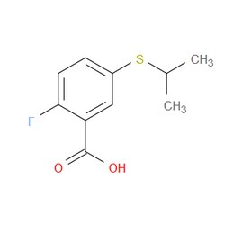 Aobchem 2-Fluoro-5-[(1-methylethyl)thio]benzoic acid | ≥95% | CAS 138736-66-0