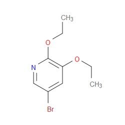 Aobchem&nbsp;5-Bromo-2 3-diethoxypyridine | ≥97% | CAS 1241752-35-1 | C9H12BrNO2 | 1g