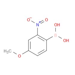 Aobchem&nbsp;4-Methoxy-2-nitrophenylboronic acid | ≥97% | CAS 860034-09-9 | C7H8BNO5 | 250mg