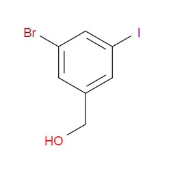 Aobchem&nbsp;(3-Bromo-5-iodophenyl)methanol | ≥97% | CAS 188813-08-3 | C7H6BrIO | 250mg