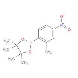 Aobchem&nbsp;2-Methyl-4-nitrophenylboronic acid pinacol ester | ≥97% | CAS 883715-40-0 | C13H18BNO4 | 1g