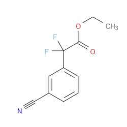 Aobchem&nbsp;Ethyl 2-(3-cyanophenyl)-2 2-difluoroacetate | ≥97% | CAS 1249788-93-9 | C11H9F2NO2 | 1g