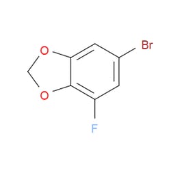 Aobchem&nbsp;6-Bromo-4-fluorobenzo[d][1 3]dioxole | ≥95% | CAS 1415022-32-0 | C7H4BrFO2 | 500mg