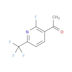 Aobchem&nbsp;1-(2-Fluoro-6-(trifluoromethyl)pyridin-3-yl)ethanone | ≥97% | CAS 1707360-00-6 | C8H5F4NO | 250mg