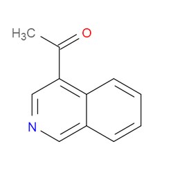 Aobchem&nbsp;1-(Isoquinolin-4-yl)ethanone | ≥97% | CAS 40570-74-9 | C11H9NO | 250mg