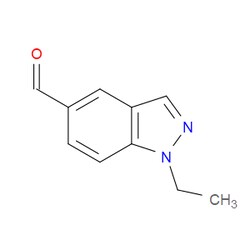 Aobchem&nbsp;1-Ethyl-1H-indazole-5-carbaldehyde | ≥95% | CAS 1354411-48-5 | C10H10N2O | 250mg