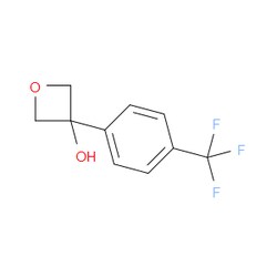 Aobchem&nbsp;3-(4-(Trifluoromethyl)phenyl)oxetan-3-ol | ≥95% | CAS 26755-29-3 | C10H9F3O2 | 1g