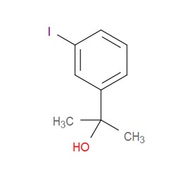 Aobchem&nbsp;3-Iodo-   -dimethylbenzenemethanol | ≥95% | CAS 102879-20-9 | C9H11IO | 500mg