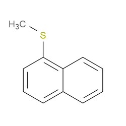 Aobchem&nbsp;Methyl(naphthalen-1-yl)sulfane | ≥95% | CAS 10075-72-6 | C11H10S | 1g