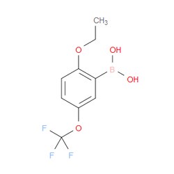 Aobchem&nbsp;2-Ethoxy-5-(trifluoromethoxy)phenylboronic acid | ≥95% | CAS 1310405-00-5 | C9H10BF3O4 | 500mg