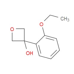 AOBCHEM&nbsp;3-(2-Ethoxyphenyl)-3-oxetanol | ≥95% | CAS 2104004-83-1 | C11H14O3 | 1g