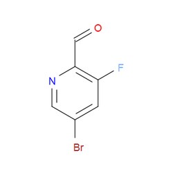 Aobchem&nbsp;5-Bromo-3-fluoropicolinaldehyde | ≥95% | CAS 669066-93-7 | C6H3BrFNO | 250mg