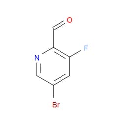 Aobchem&nbsp;5-Bromo-3-fluoropicolinaldehyde | ≥95% | CAS 669066-93-7 | C6H3BrFNO | 500mg