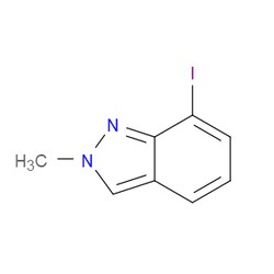 Aobchem 7-Iodo-2-methyl-2H-indazole | ≥97% | CAS 1216694-71-1 | C8H7IN2