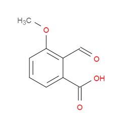 Aobchem&nbsp;2-Formyl-3-methoxybenzoic acid | ≥95% | CAS 60407-04-7 | C9H8O4 | 250mg