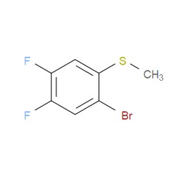 Aobchem&nbsp;(2-Bromo-4 5-difluorophenyl)(methyl)sulfane | ≥97% | CAS 1432609-87-4 | C7H5BrF2S | 500mg