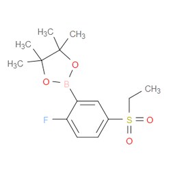 Aobchem&nbsp;2-[5-(Ethylsulfonyl)-2-fluorophenyl]-4 4 5 5-tetramethyl-1 3 2-dioxaborolane | ≥95% | CAS 1446236-56-1 | C14H20BFO4S | 500mg