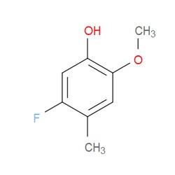 Aobchem&nbsp;5-Fluoro-2-methoxy-4-methylphenol | ≥95% | CAS 1782846-63-2 | C8H9FO2 | 1g