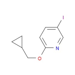 Aobchem&nbsp;2-(Cyclopropylmethoxy)-5-iodopyridine | ≥95% | CAS 902837-53-0 | C9H10INO | 1g