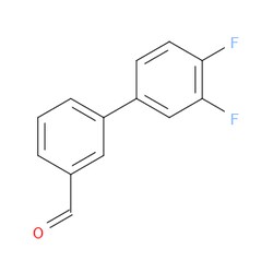 Aobchem&nbsp;3  4 -Difluoro-[1 1 -biphenyl]-3-carbaldehyde | ≥97% | CAS 343604-41-1 | C13H8F2O | 1g