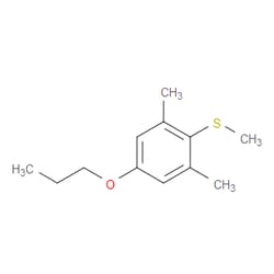 Aobchem&nbsp;(2 6-Dimethyl-4-propoxyphenyl)(methyl)sulfane | ≥97% | CAS 1379322-45-8 | C12H18OS | 250mg