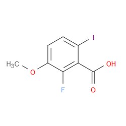 Aobchem&nbsp;2-Fluoro-6-iodo-3-methoxybenzoic acid | ≥95% | CAS 935660-89-2 | C8H6FIO3 | 250mg