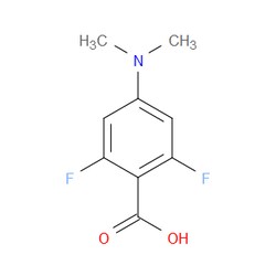 Aobchem&nbsp;4-(Dimethylamino)-2 6-difluorobenzoic acid | ≥97% | CAS 1697868-79-3 | C9H9F2NO2 | 1g