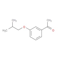 Aobchem&nbsp;1-(3-Isobutoxyphenyl)ethanone | ≥95% | CAS 202144-67-0 | C12H16O2 | 1g