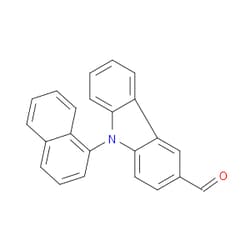 Aobchem&nbsp;9-(Naphthalen-1-yl)-9H-carbazole-3-carbaldehyde | ≥95% | CAS 119471-79-3 | C23H15NO | 250mg