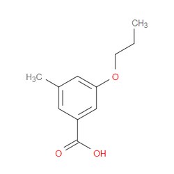 Aobchem&nbsp;3-Methyl-5-propoxybenzoic acid | ≥97% | CAS 1823833-89-1 | C11H14O3 | 250mg