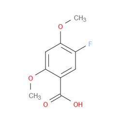 Aobchem&nbsp;5-Fluoro-2 4-dimethoxybenzoic acid | ≥97% | CAS 430459-35-1 | C9H9FO4 | 500mg