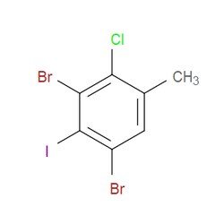 Aobchem&nbsp;1 3-Dibromo-4-chloro-2-iodo-5-methylbenzene | ≥97% | CAS 1000572-58-6 | C7H4Br2ClI | 1g
