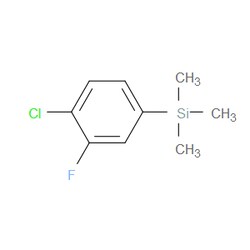 Aobchem&nbsp;(4-Chloro-3-fluorophenyl)trimethylsilane | ≥97% | CAS 845823-22-5 | C9H12ClFSi | 500mg