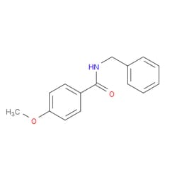 Aobchem&nbsp;N-benzyl-4-methoxybenzamide | ≥97% | CAS 7465-87-4 | C15H15NO2 | 250mg