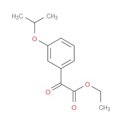 Aobchem&nbsp;Ethyl 2-(3-isopropoxyphenyl)-2-oxoacetate | ≥95% | CAS 845790-54-7 | C13H16O4 | 1g