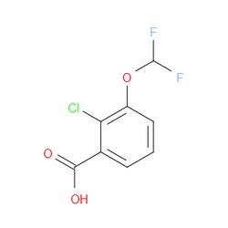 Aobchem&nbsp;2-Chloro-3-(difluoromethoxy)benzoic acid | ≥95% | CAS 1427432-41-4 | C8H5ClF2O3 | 1g