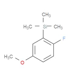 Aobchem&nbsp;(2-Fluoro-5-methoxyphenyl)trimethylsilane | ≥95% | CAS 125889-30-7 | C10H15FOSi | 250mg