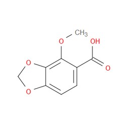 Aobchem&nbsp;4-Methoxybenzo[d][1 3]dioxole-5-carboxylic acid | ≥95% | CAS 484-32-2 | C9H8O5 | 500mg