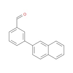Aobchem&nbsp;3-(Naphthalen-2-yl)benzaldehyde | ≥95% | CAS 728919-26-4 | C17H12O | 500mg