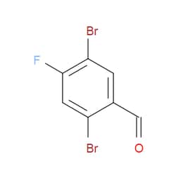 Aobchem&nbsp;2 5-Dibromo-4-fluorobenzaldehyde | ≥95% | CAS 1379332-00-9 | C7H3Br2FO | 1g